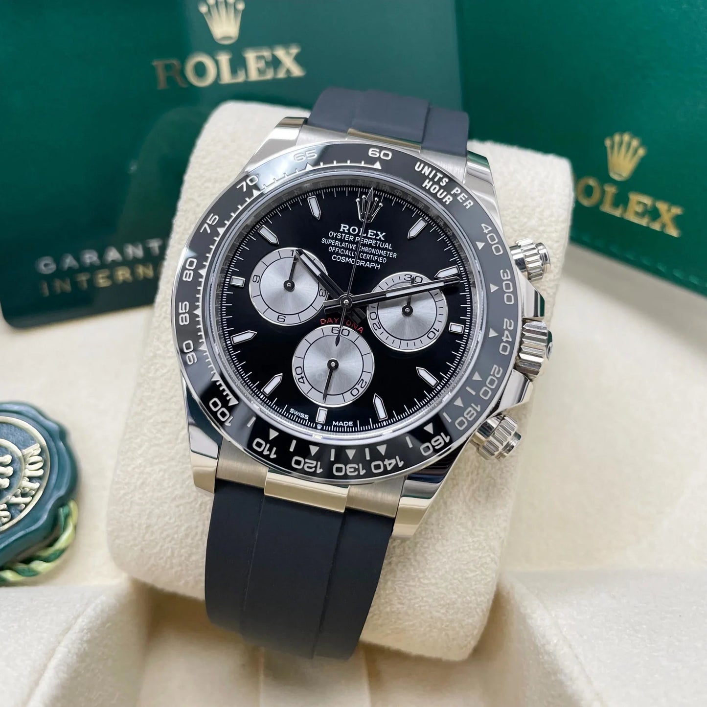 RLX Cosmograph Daytona White Gold Mens Watch