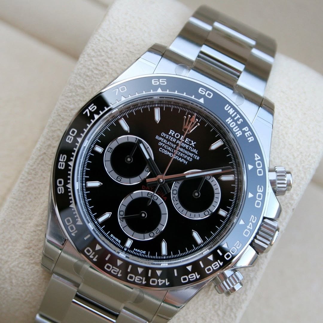 RLX Daytona 40mm Stainless Steel Black