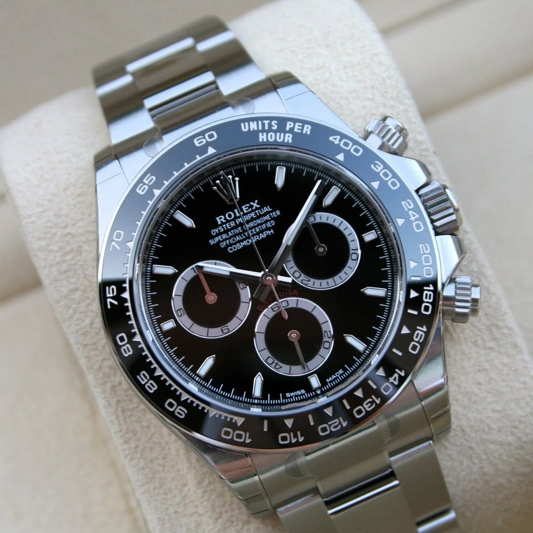 RLX Daytona 40mm Stainless Steel Black