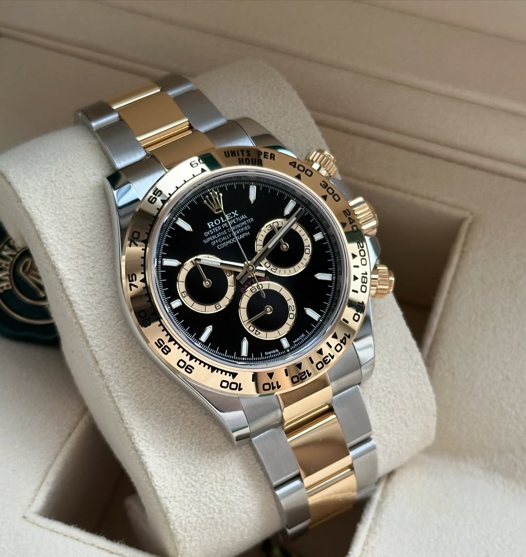 RLX Daytona 40mm Tw0-Tone Black