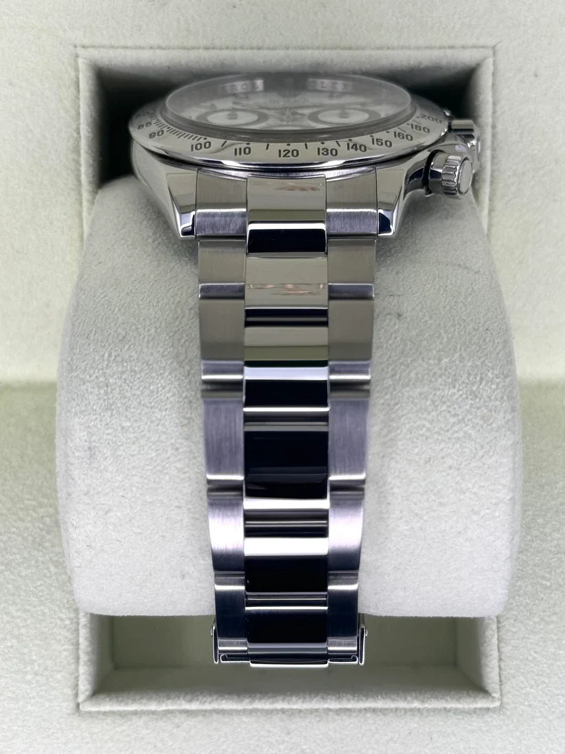 RLX Daytona White Dial Stainless steel Mens Watch