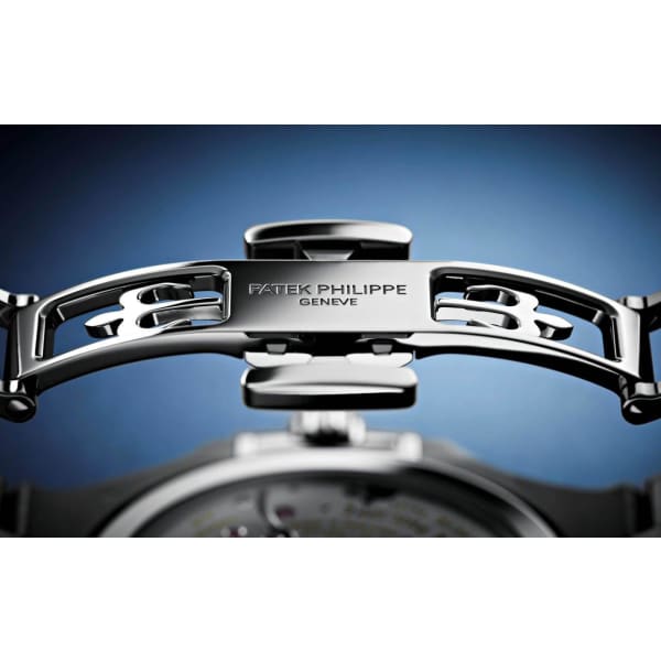 P. Philippe Nautilus White Gold 5740-1G-001 with Blue Sunburst dial