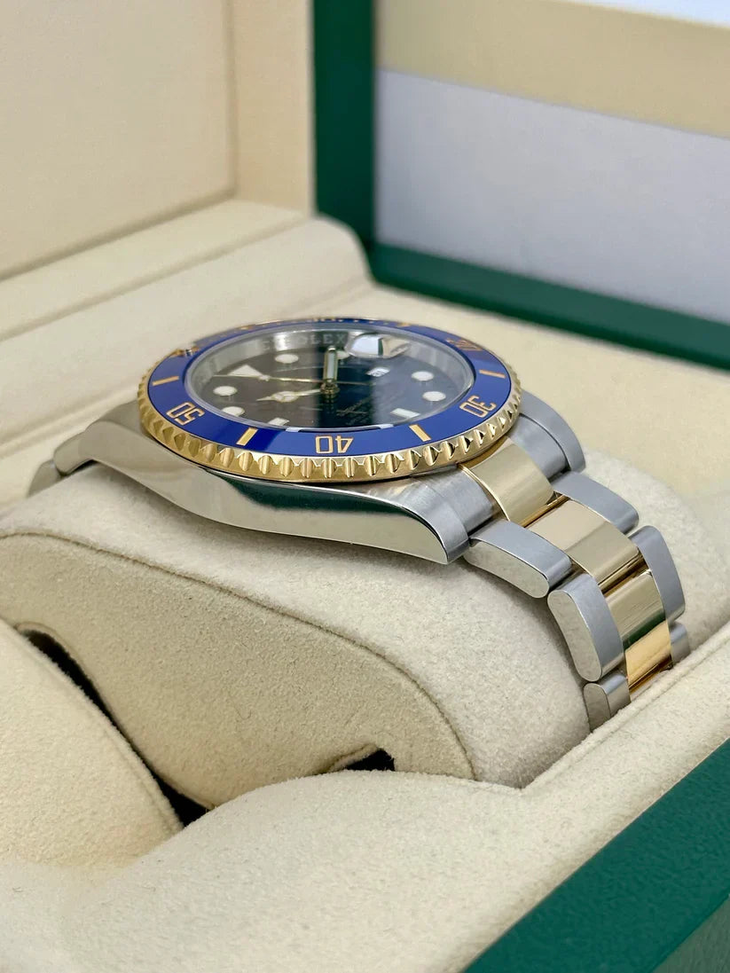 RLX Submariner Two-Tone Yellow Gold & Steel Rolesor - Blue Dial Ceramic Bezel