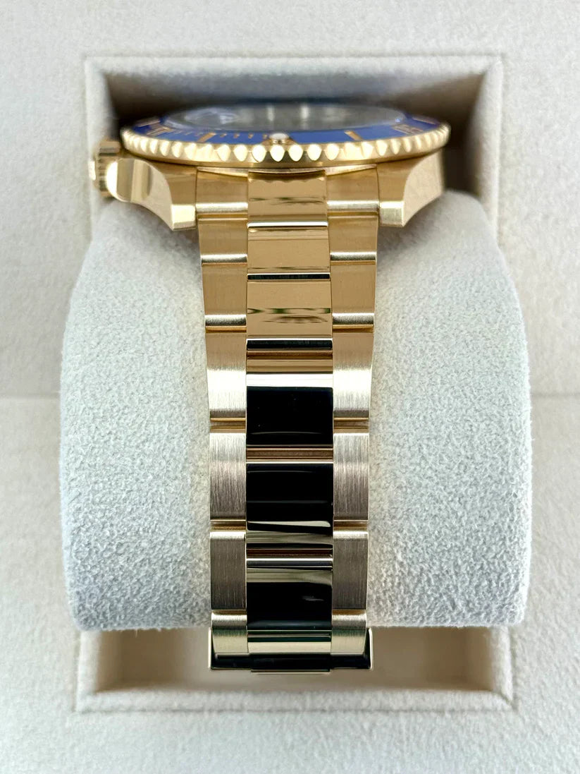 RLX Submariner 41mm Blue Dial Yellow Gold Oyster Watch