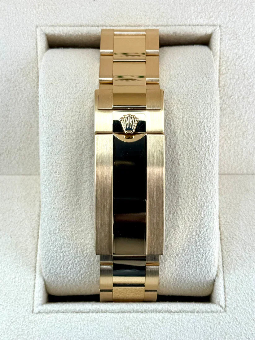 RLX Submariner 41mm Blue Dial Yellow Gold Oyster Watch