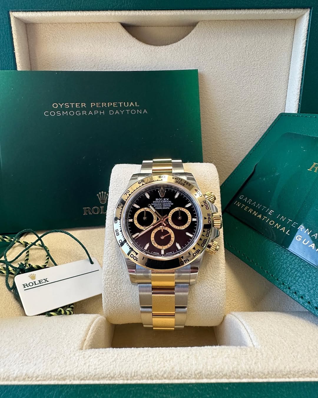 RLX Daytona 40mm Tw0-Tone Black