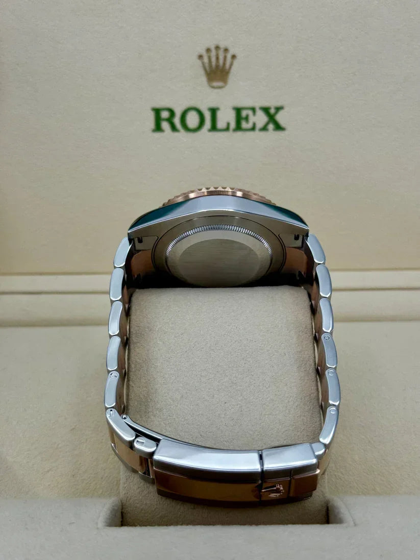 RLX GMT Master II 40 Two Tone Rose Gold Rootbeer