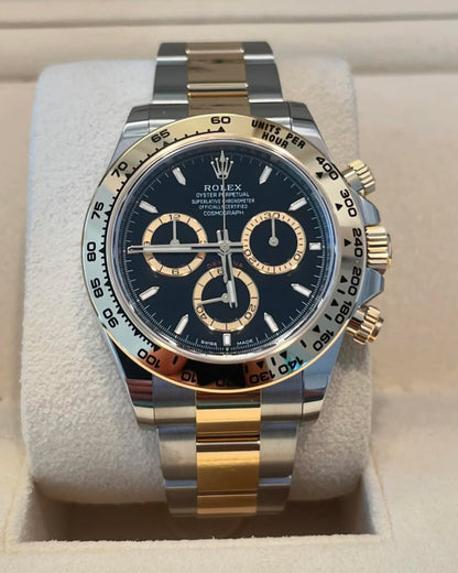 RLX Daytona 40mm Tw0-Tone Black