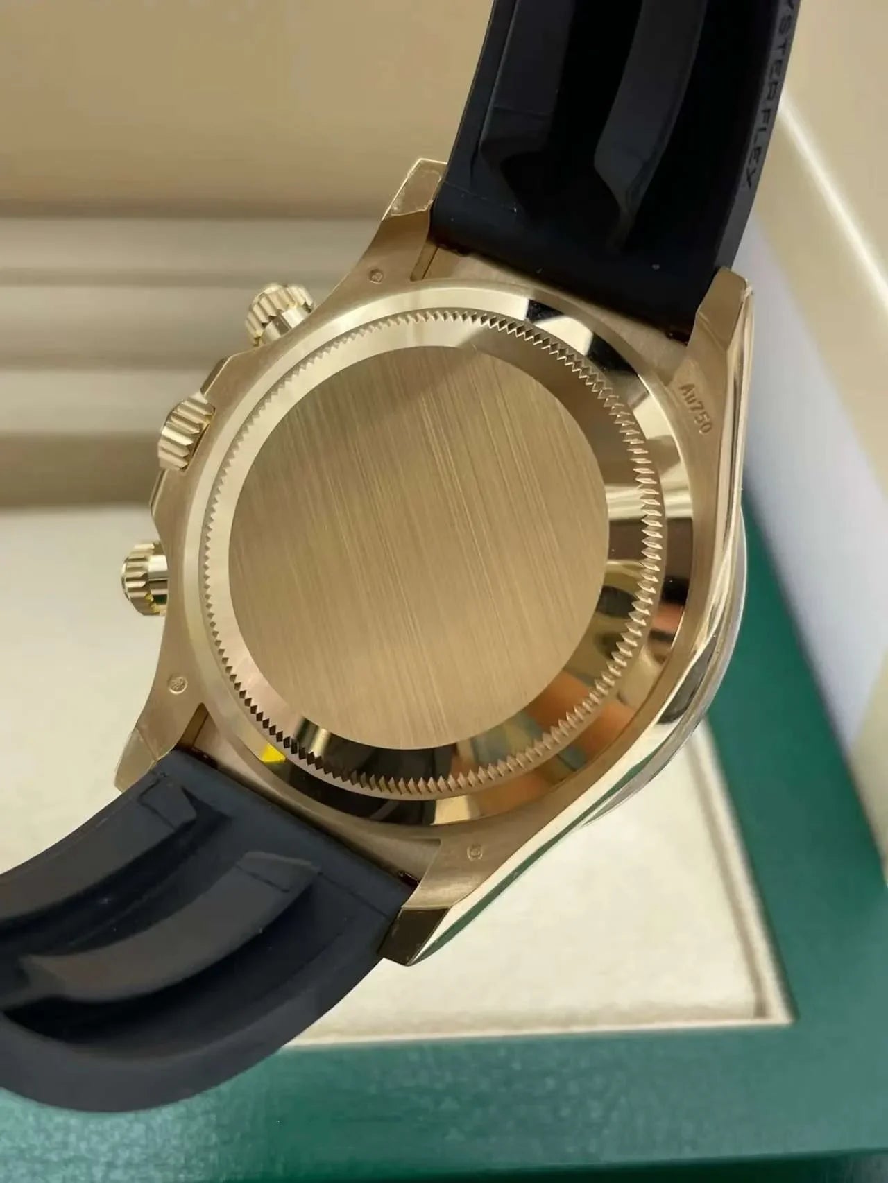 RLX Daytona Yellow Gold/ Ceramic / Black /Oysterfex