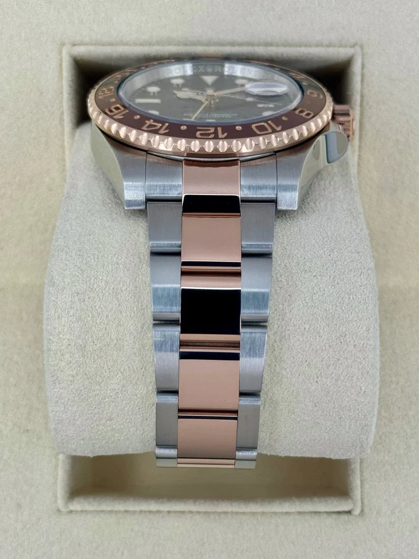 RLX GMT Master II 40 Two Tone Rose Gold Rootbeer