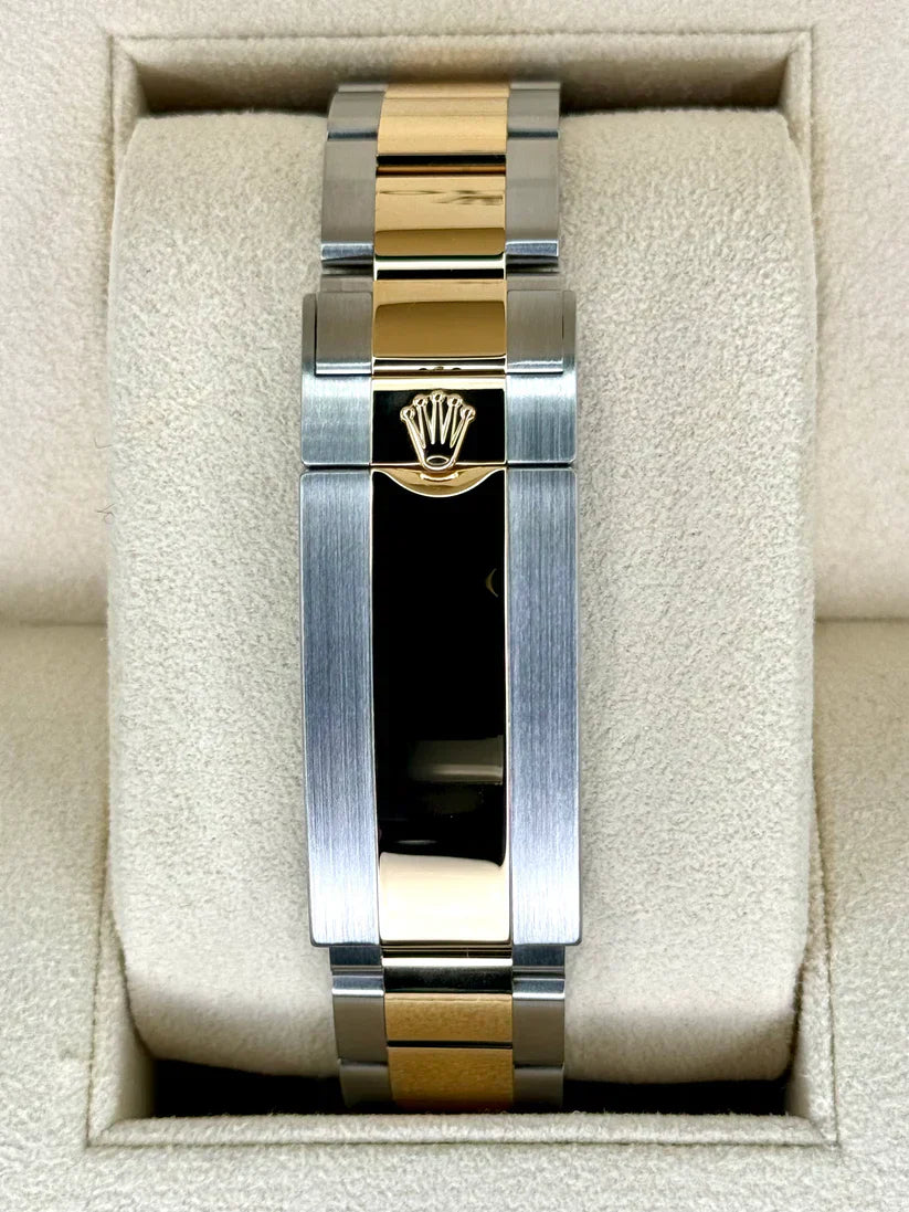 RLX Submariner 41mm Two-Tone Yellow Gold Black Dial Black Bezel