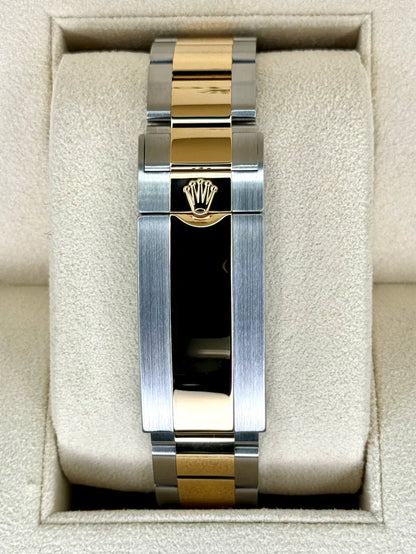 RLX Submariner 41mm Two-Tone Yellow Gold Black Dial Black Bezel