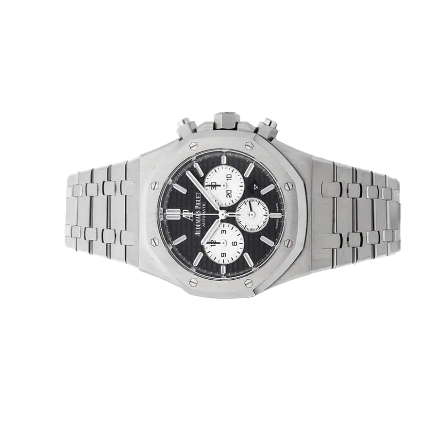 A.P Royal Oak Chronograph Watch-Black Dial 41mm