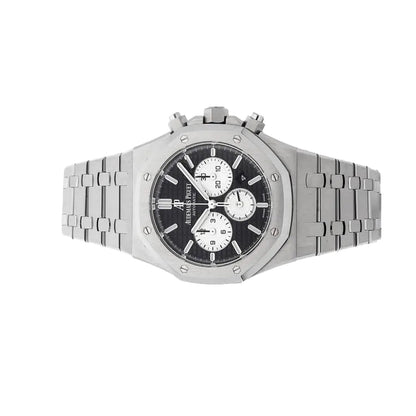 A.P Royal Oak Chronograph Watch-Black Dial 41mm