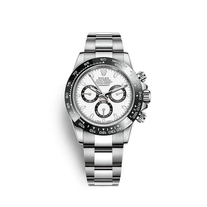 RLX Daytona 40mm Stainless Steel Panda Dial