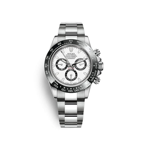 RLX Daytona 40mm Stainless Steel Panda Dial