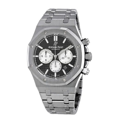 A.P Royal Oak Chronograph Watch-Black Dial 41mm