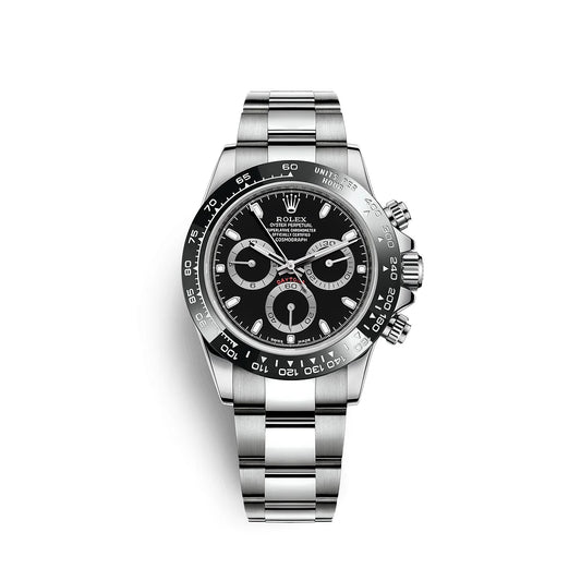 RLX Daytona 40mm Stainless Steel Black