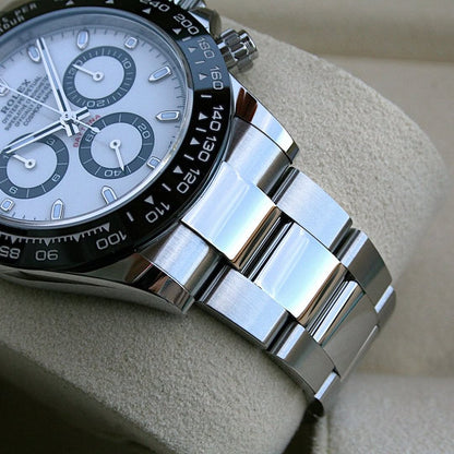 RLX Daytona 40mm Stainless Steel Panda Dial