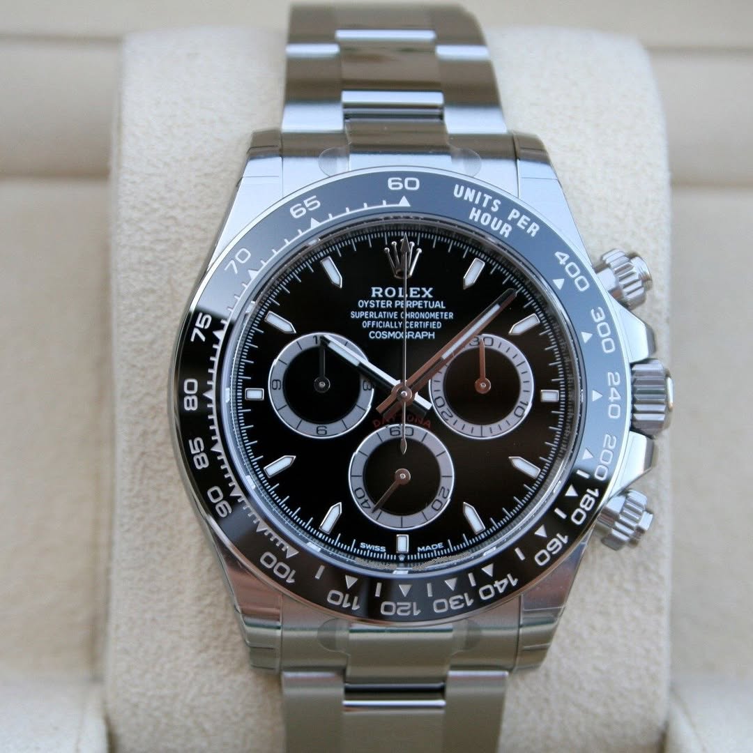 RLX Daytona 40mm Stainless Steel Black