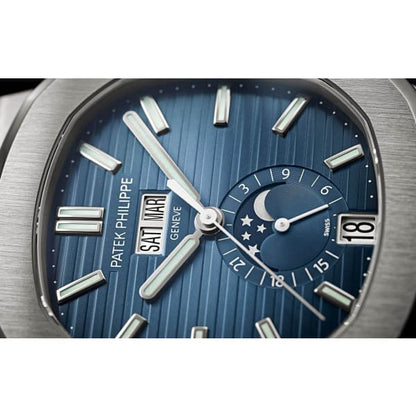 P. Philippe Nautilus Steel 5726-1A-014 with Black Gradated dial