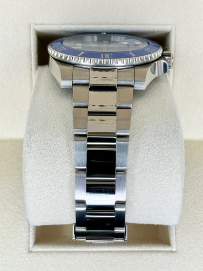 RLX Submariner Date Smurf 18ct 41mm White Gold / Blue